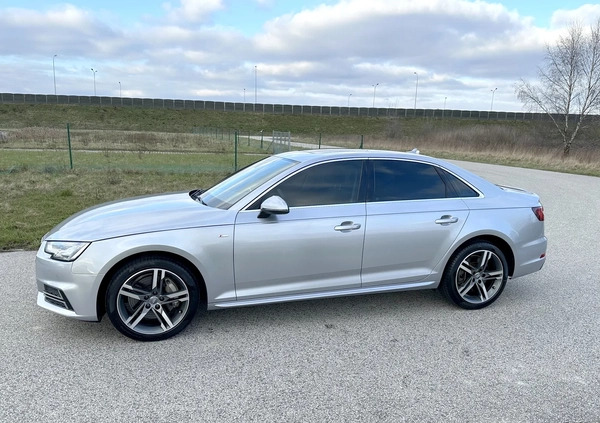 Audi A4 cena 96999 przebieg: 136000, rok produkcji 2018 z Jedlina-Zdrój małe 67